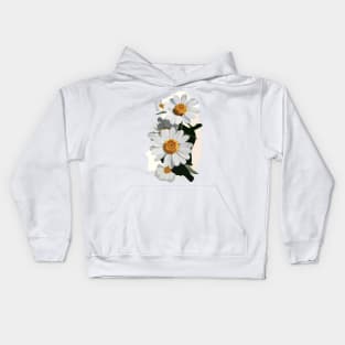 White Daisies Kids Hoodie